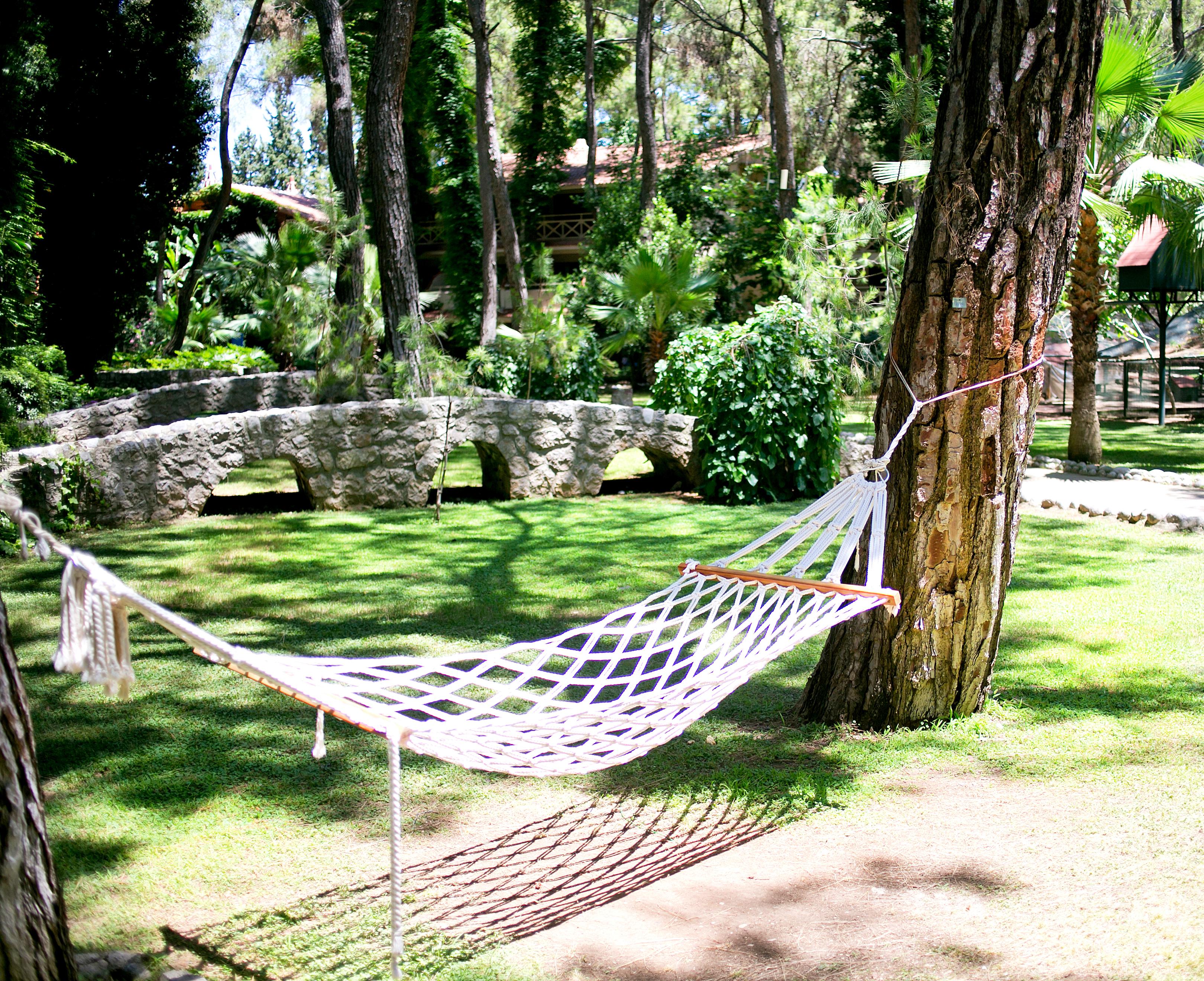马蒂美亚酒店 特基罗瓦 外观 照片 Hammock in the garden